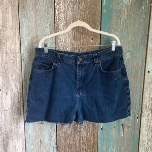Riders Vintage Cutoff Denim Shorts Size 14